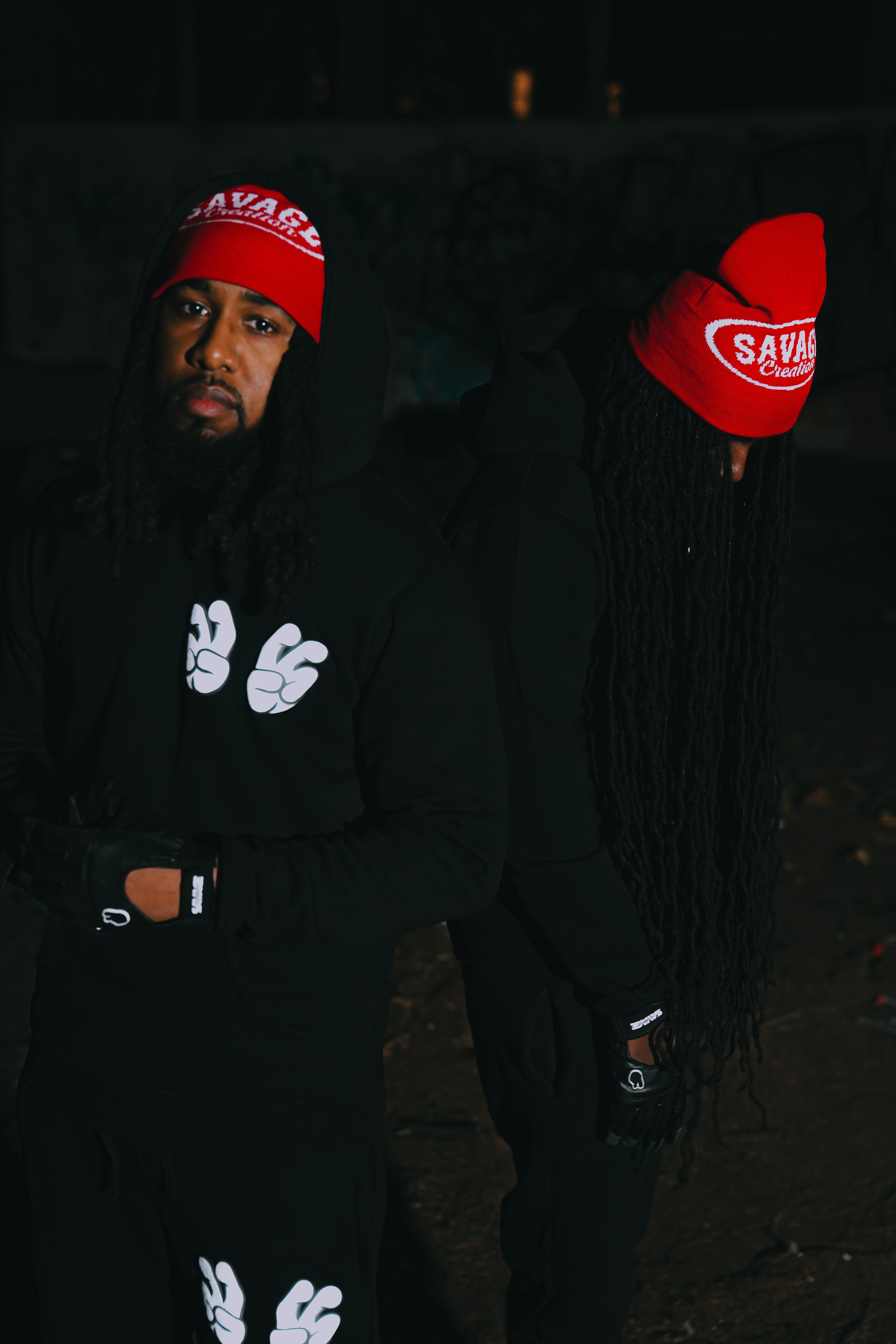 Reversible skully (Red)