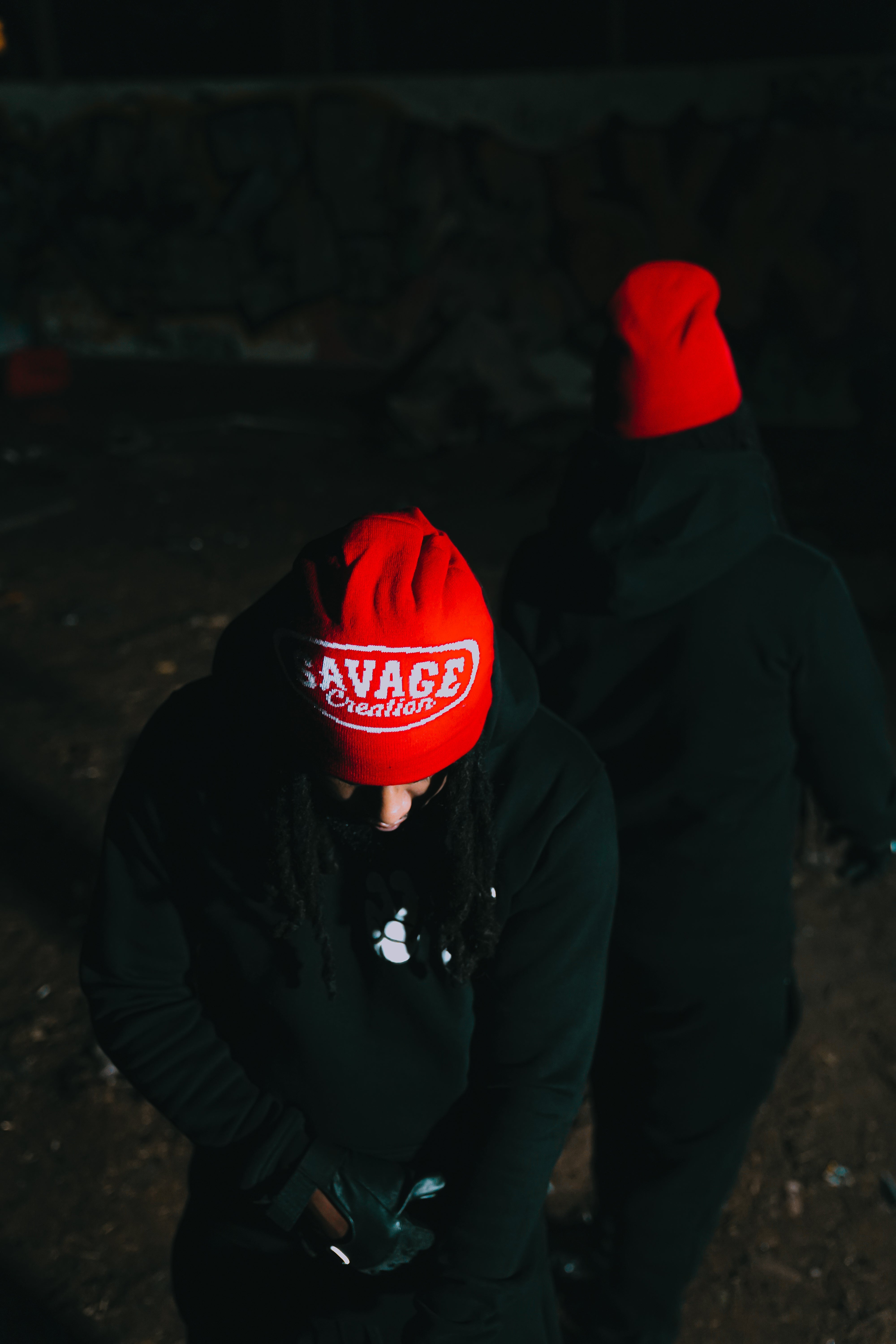 Reversible skully (Red)